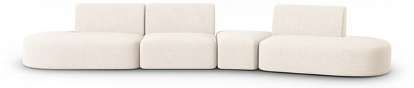 Krémszínű kanapé 412 cm Shane – Micadoni Home