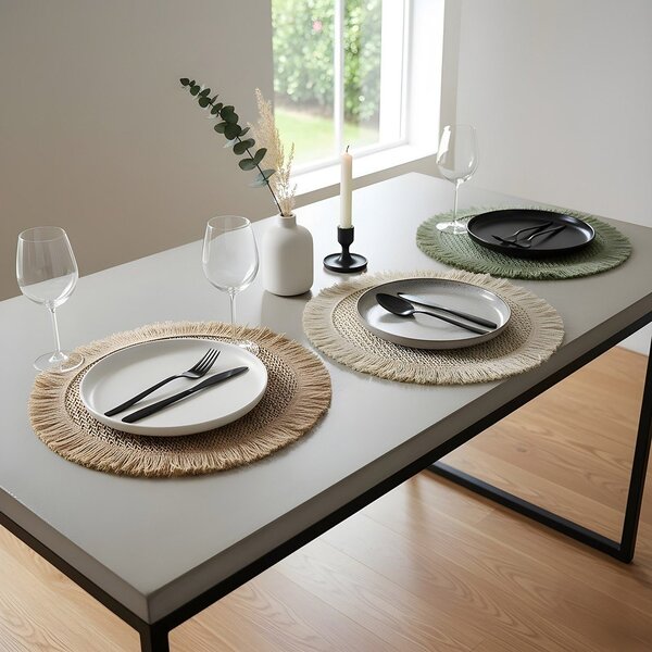 Tányéralátét ø 38 cm Pepita – douceur d'intérieur