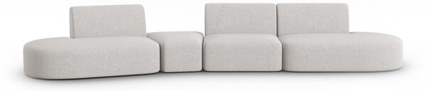 Világosszürke kanapé 412 cm Shane – Micadoni Home