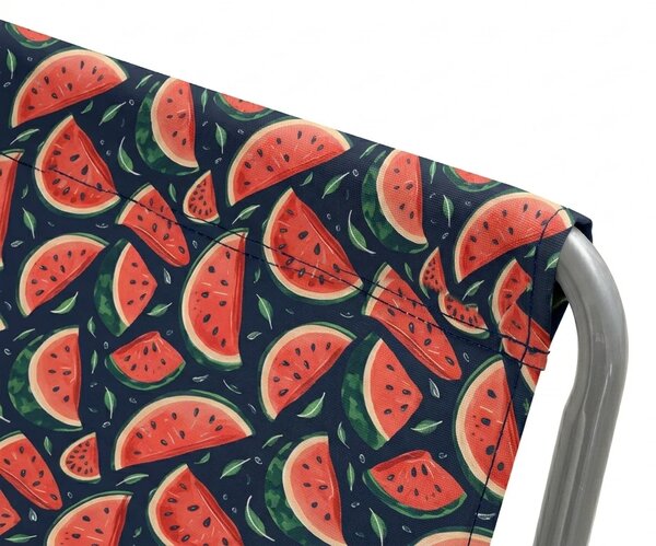 Összecsukható strandágy SAND MELON, színes kivitel