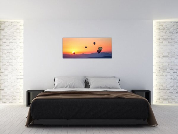 Hőlégballon képe (120x50 cm)