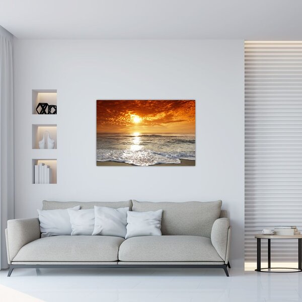 Naplemente Korzikán képe (90x60 cm)