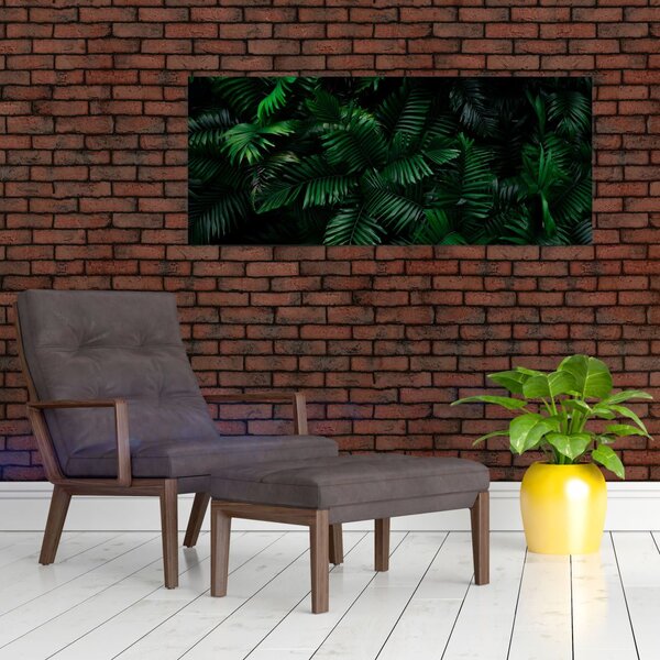 Kép - trópusi páfrány (120x50 cm)