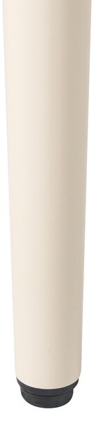 Kerti asztal NATURNO 80 cm 80 cm Fém Világosbézs