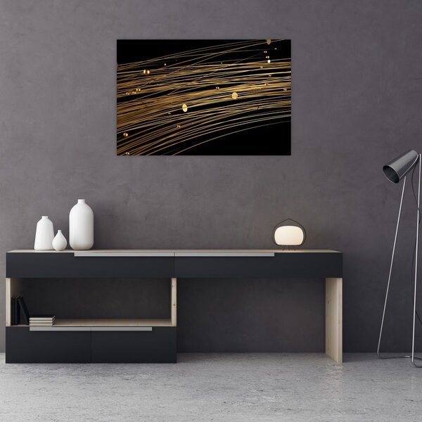Absztrakt kép (90x60 cm)