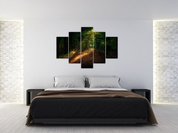 Erdei út képe (150x105 cm)