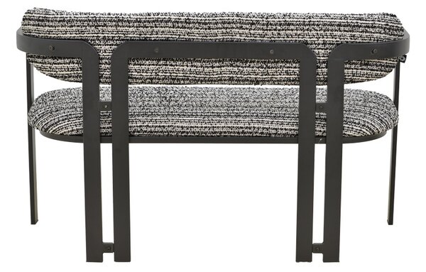 Banca, Berdona, Pako, Negru 120x47x78 cm