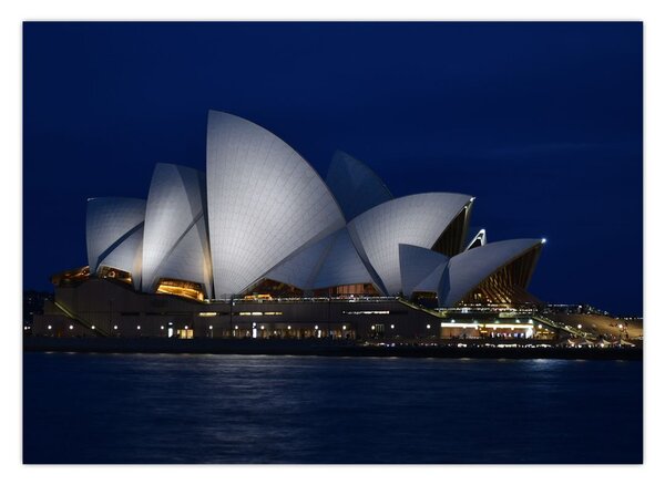 Sydney éjszakai kép (70x50 cm)