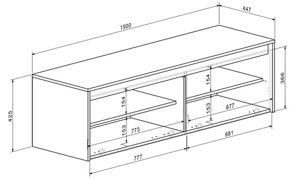 Cuier, Ansia, Pako, Nuc 210x44.7x175 cm