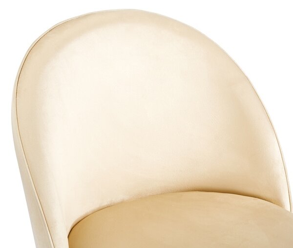 Set scaune de bar, 2 buc, Perch, Pako, Crem 50x53x99 cm