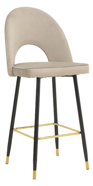 Set scaune de bar, 2 buc, Casenio, Pako, Bej 48x50x107 cm