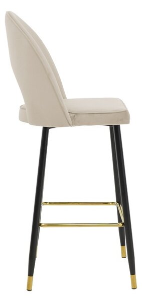 Set scaune de bar, 2 buc, Casenio, Pako, Bej 48x50x107 cm