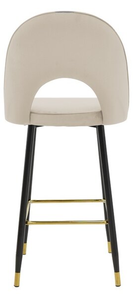 Set scaune de bar, 2 buc, Casenio, Pako, Bej 48x50x107 cm