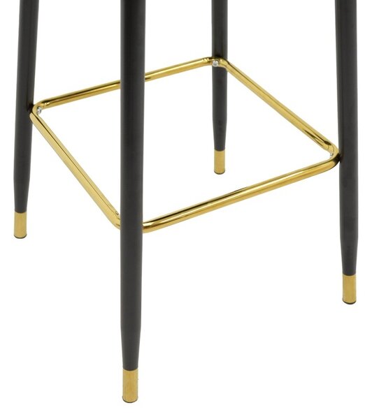 Scaun de bar Casenio Pako Kaki inchis 48x50x107 cm