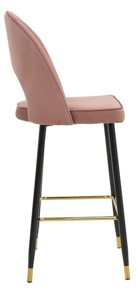 Scaun de bar Casenio Pako Kaki inchis 48x50x107 cm