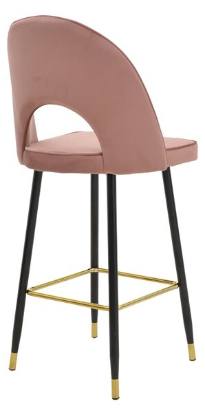 Scaun de bar Casenio Pako Kaki inchis 48x50x107 cm