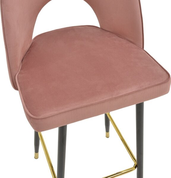 Scaun de bar Casenio Pako Kaki inchis 48x50x107 cm