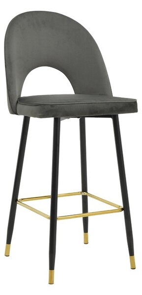 Scaun de bar Casenio Pako Antracit 48x50x107 cm