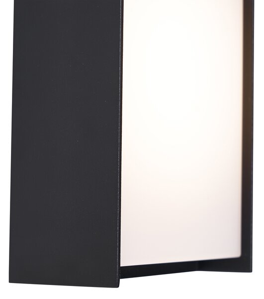 Modern fekete kültéri fali lámpa LED-del IP65 - Packet