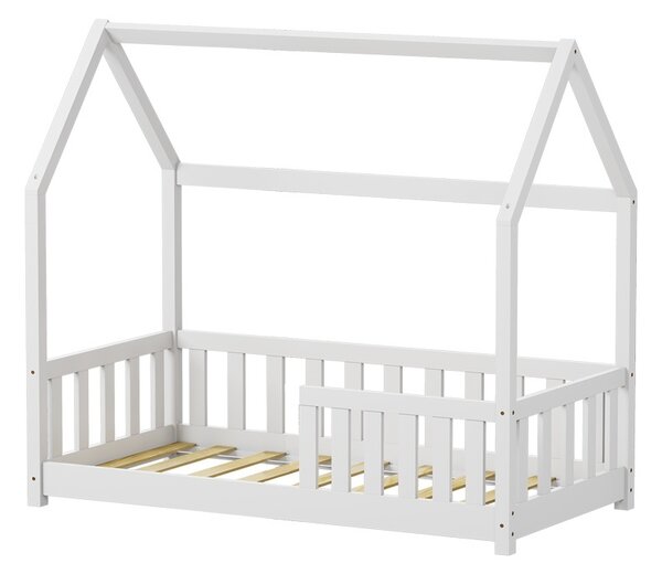 Pat montessori, Bambie, Pako, Alb 77x145x136 cm