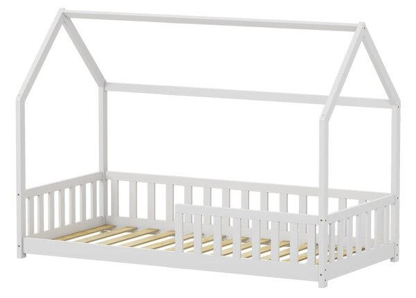 Pat montessori, Bambie, Pako, Alb 97x195x147 cm