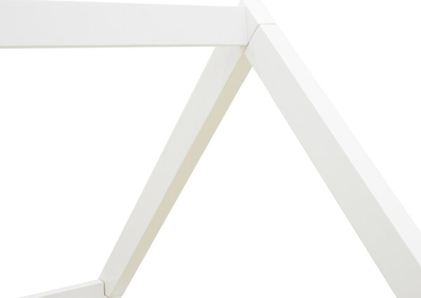 Pat extensibil montessori, Dream House, Pako, Alb 97x198x161 cm