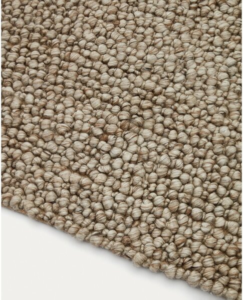 Bézs gyapjú szőnyeg 200x300 cm Lubrin – Kave Home
