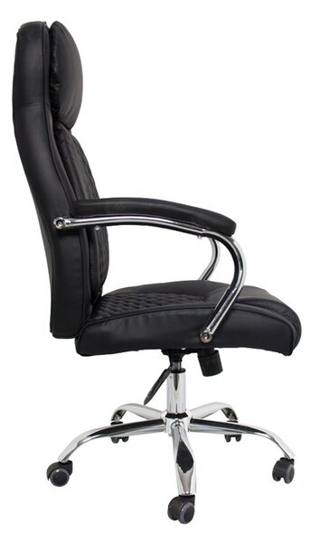 Scaun birou, Stoldi, Pako, Negru 62.5x70x121 cm