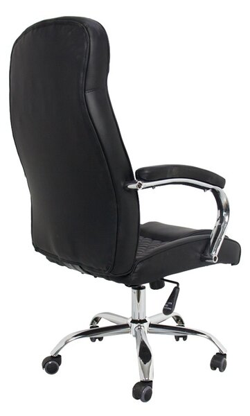 Scaun birou, Stoldi, Pako, Negru 62.5x70x121 cm