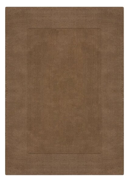 Barna gyapjú szőnyeg 160x230 cm – Flair Rugs