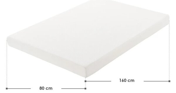 Juskys Gyermek habos matrac - 80x160 cm