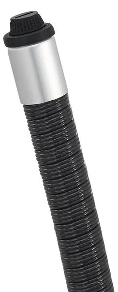 Juskys Yoro rattan négyzet alakú asztal 60 cm - fekete