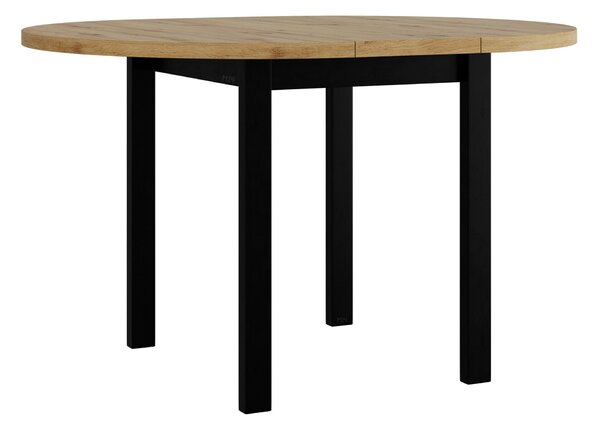 Asztal Victorville 355, 76cm, Fehér, Artisan tölgy