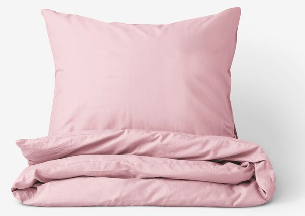 Goldea luxus pamutszatén ágyneműhuzat - cikkszám 025 régi rózsaszín 140 x 200 és 70 x 90 cm
