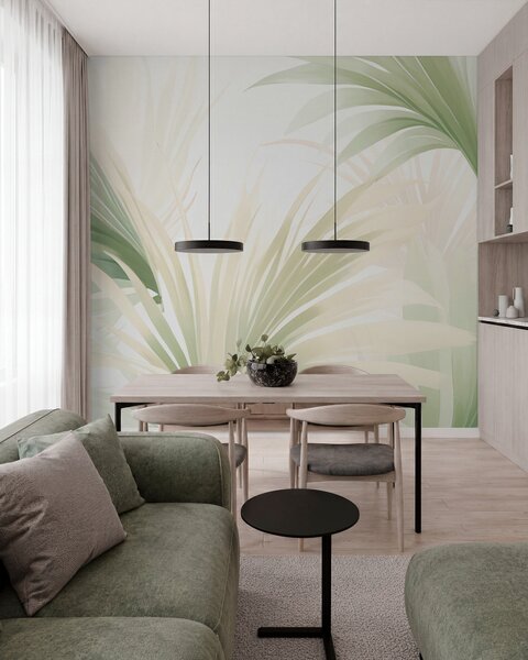 Fotótapéta pálmalevelek, Természet fotótapéta, Fotótapéta természet pálmalevelek, w05801 : Uwalls.hu