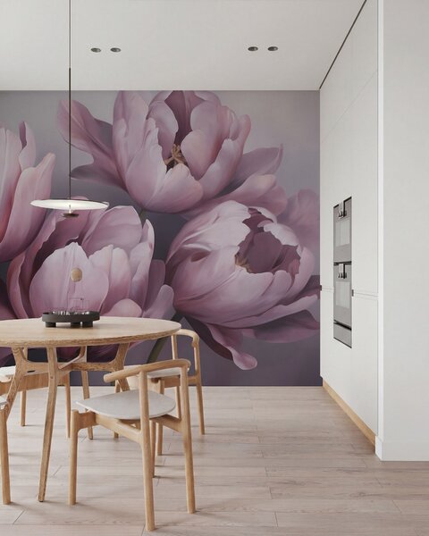 Fotótapéta Absztrakt tulipánok utánzata, Fotótapéta virágok és növények, w05593 : Uwalls.hu