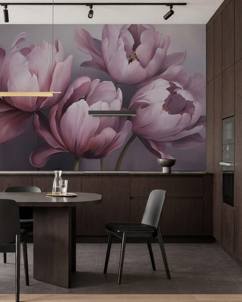 Fotótapéta Absztrakt tulipánok utánzata, Fotótapéta virágok és növények, w05593 : Uwalls.hu