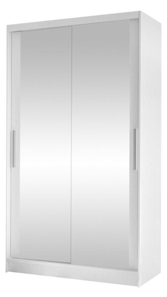 Gardróbszekrény Closico Structor VII, Laminált forgácslap, 200x100x58cm, Fehér