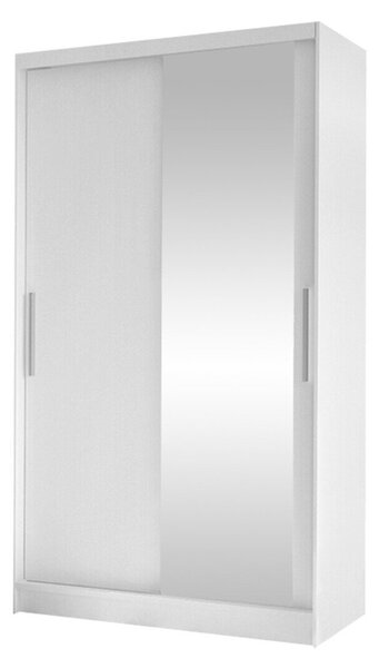 Gardróbszekrény Closico Structor VI, Laminált forgácslap, 200x100x58cm, Fehér