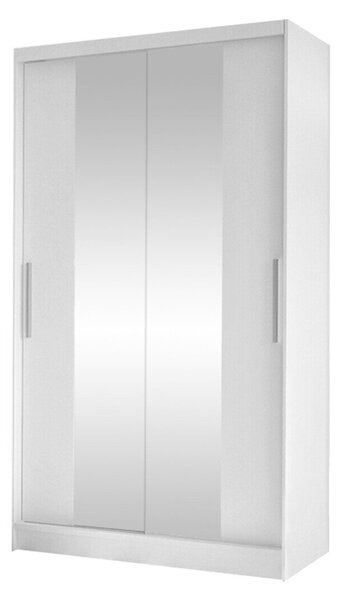 Gardróbszekrény Closico Structor II, Laminált forgácslap, 200x100x58cm, Fehér