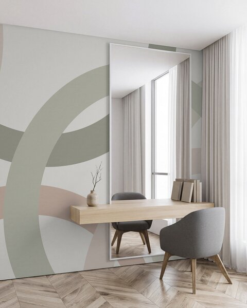 Fotótapéta Absztrakció körökkel, Fotótapéta geometria, w05709 : Uwalls.hu