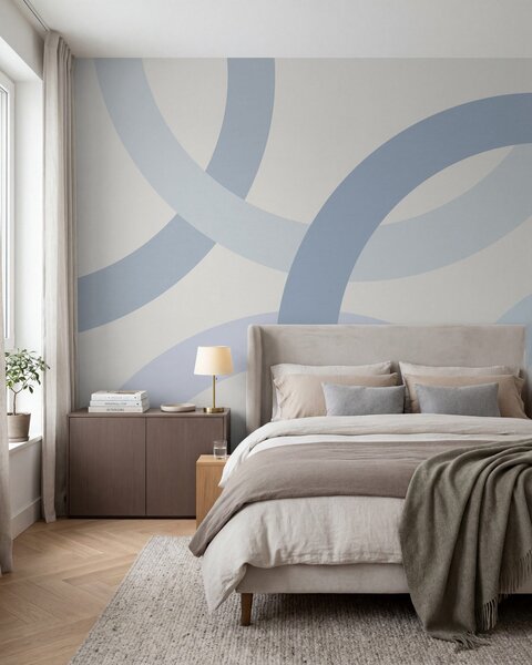 Fotótapéta Absztrakció körökkel, Fotótapéta geometria, w05709v1 : Uwalls.hu