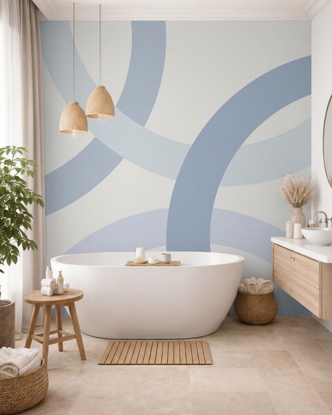 Fotótapéta Absztrakció körökkel, Fotótapéta geometria, w05709v1 : Uwalls.hu