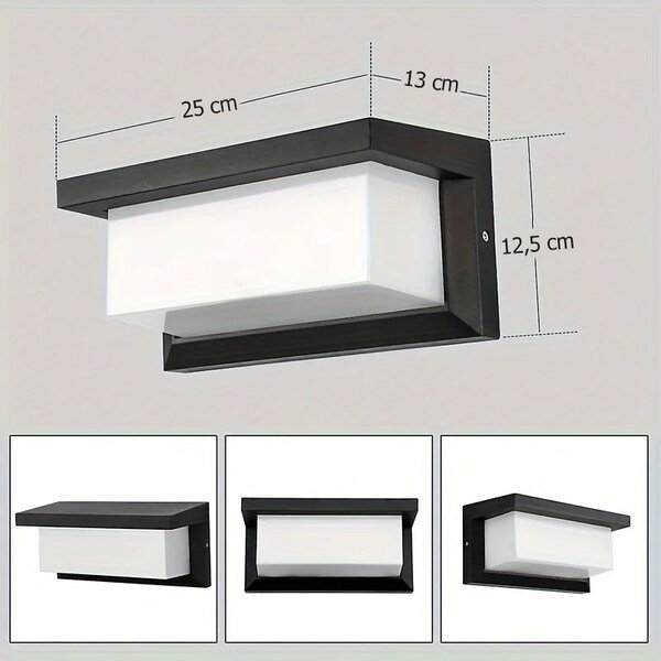 Fali lámpa RSL015-1W Black