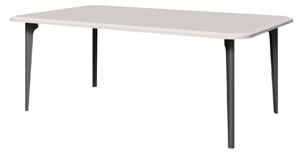 Dohányzóasztal, fehér matt, 110 cm - PICADILLY