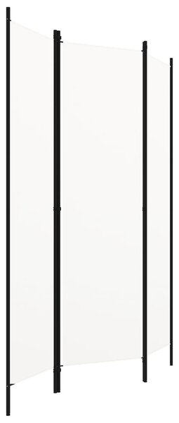 Fehér 3 paneles paraván 150 x 180 cm