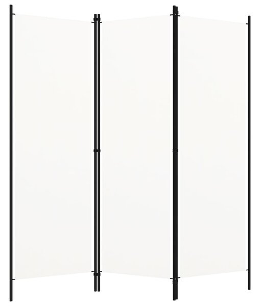 Fehér 3 paneles paraván 150 x 180 cm