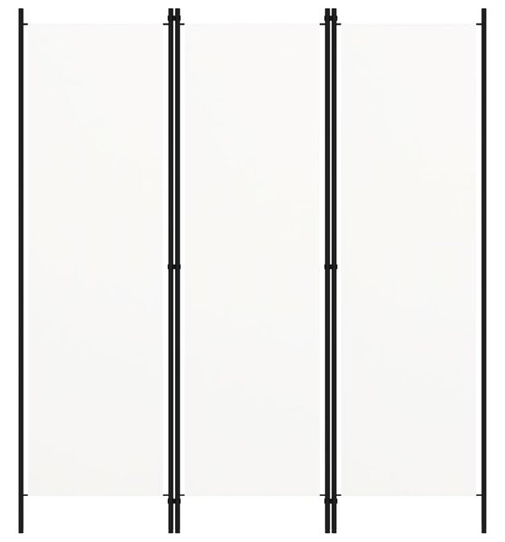 Fehér 3 paneles paraván 150 x 180 cm
