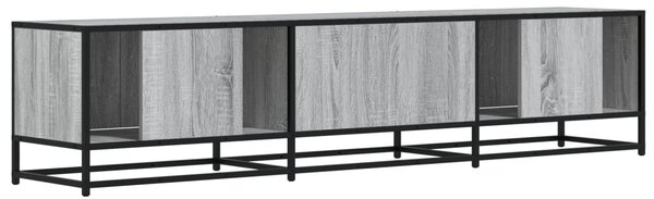 Szürke sonoma színű szerelt fa TV-szekrény 180 x 35 x 41 cm