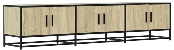 Sonoma tölgy színű szerelt fa TV-szekrény 180 x 35 x 41 cm